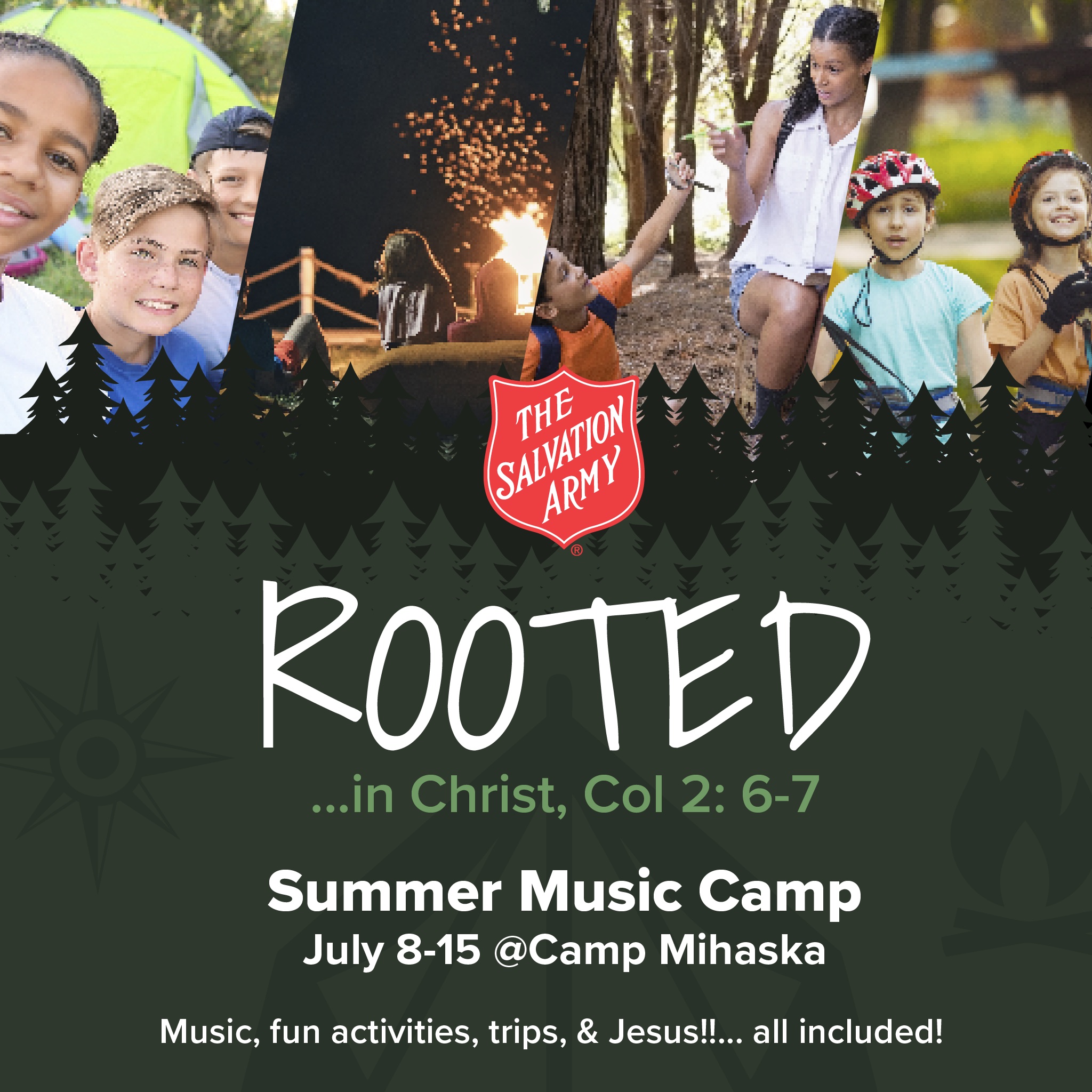 Rooted Summer Camp Flyer